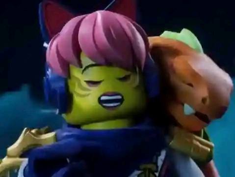 I love Sora's gesture in Ninjago