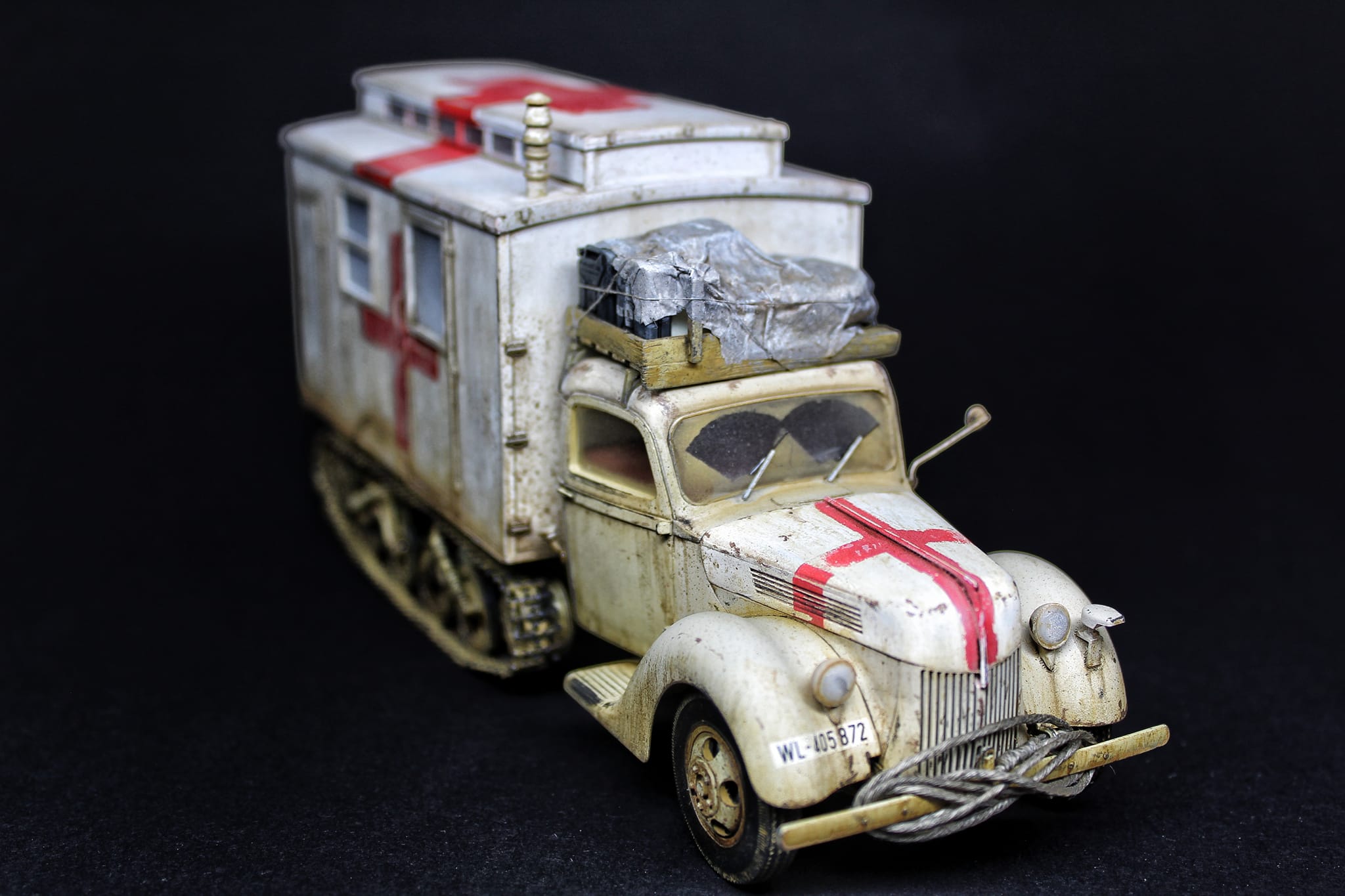 Ford V3000 S/SS Maultier model build