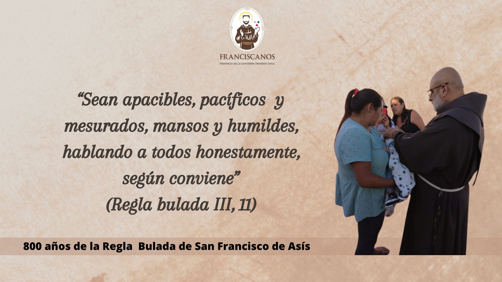 😇📃Este año que celebramos... - Hermanos Franciscanos de Chile