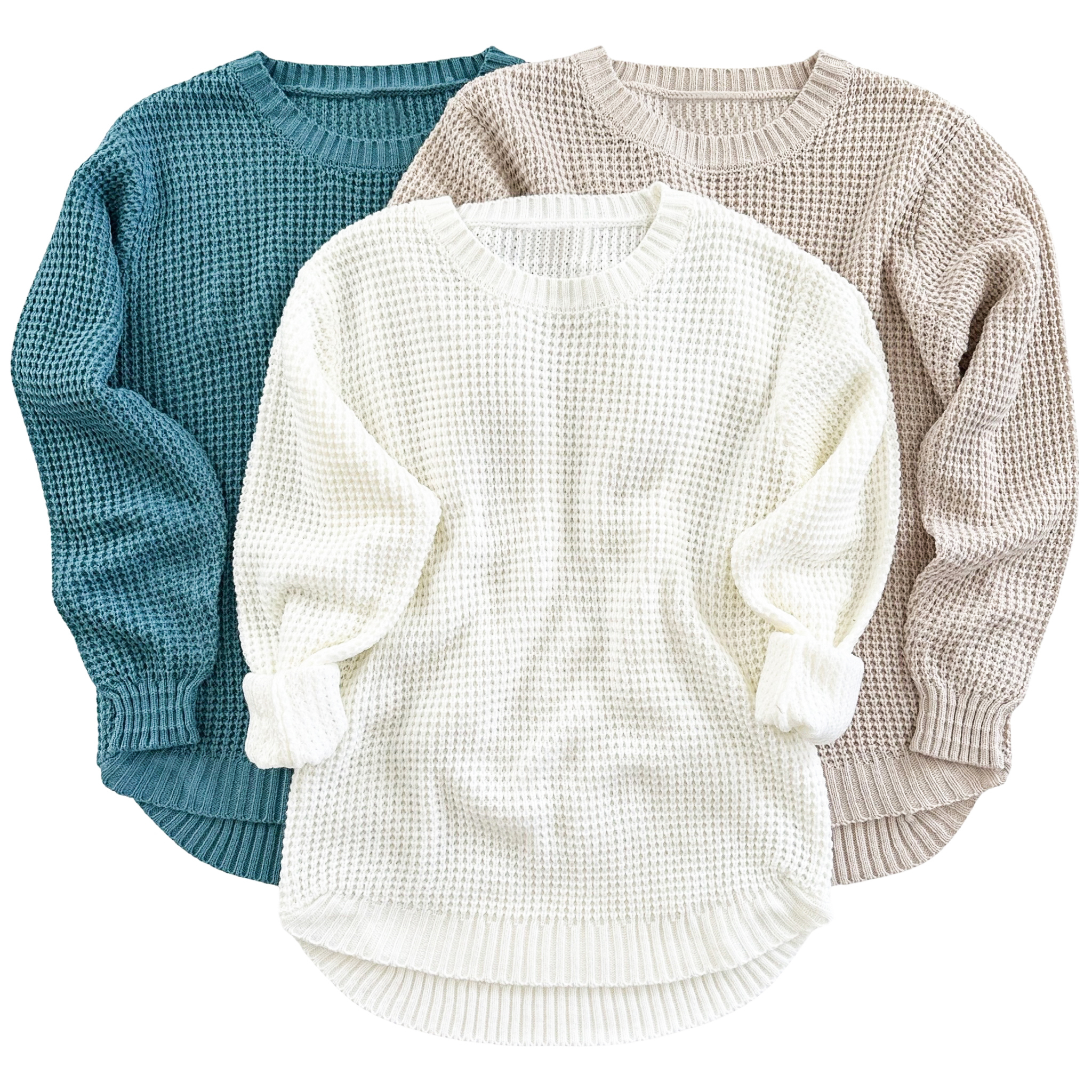 StyleLoveLiving - Meet the Waffle Knit Sweater Tunic -... | Facebook