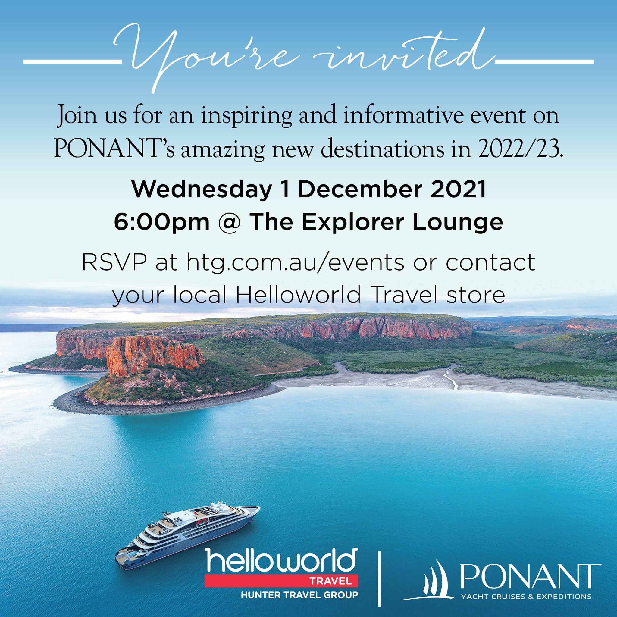 🛳📣 Newcastle, you're invited to a... - Helloworld Travel HTG | Facebook