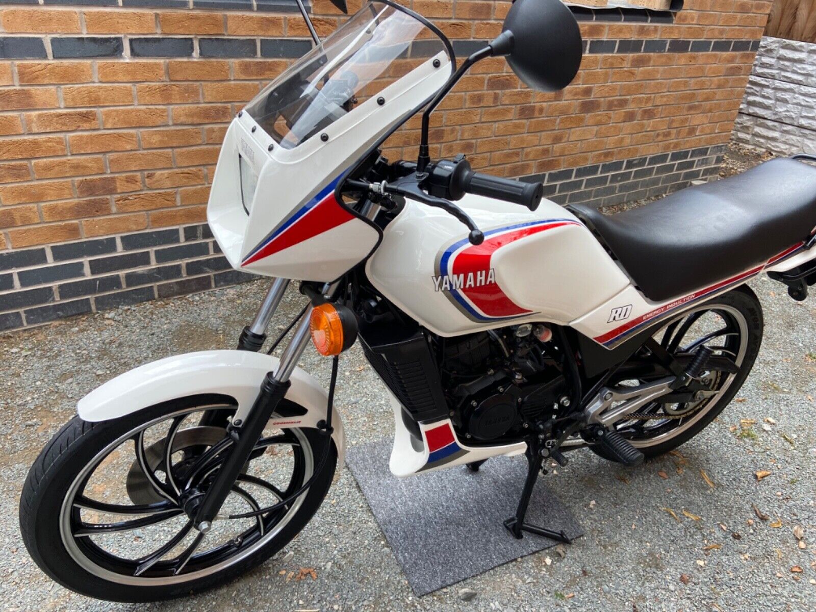 YAMAHA RD350LC RD250LC DECAL KIT RED STRIPE WHITE BIKE 79-84 | UK