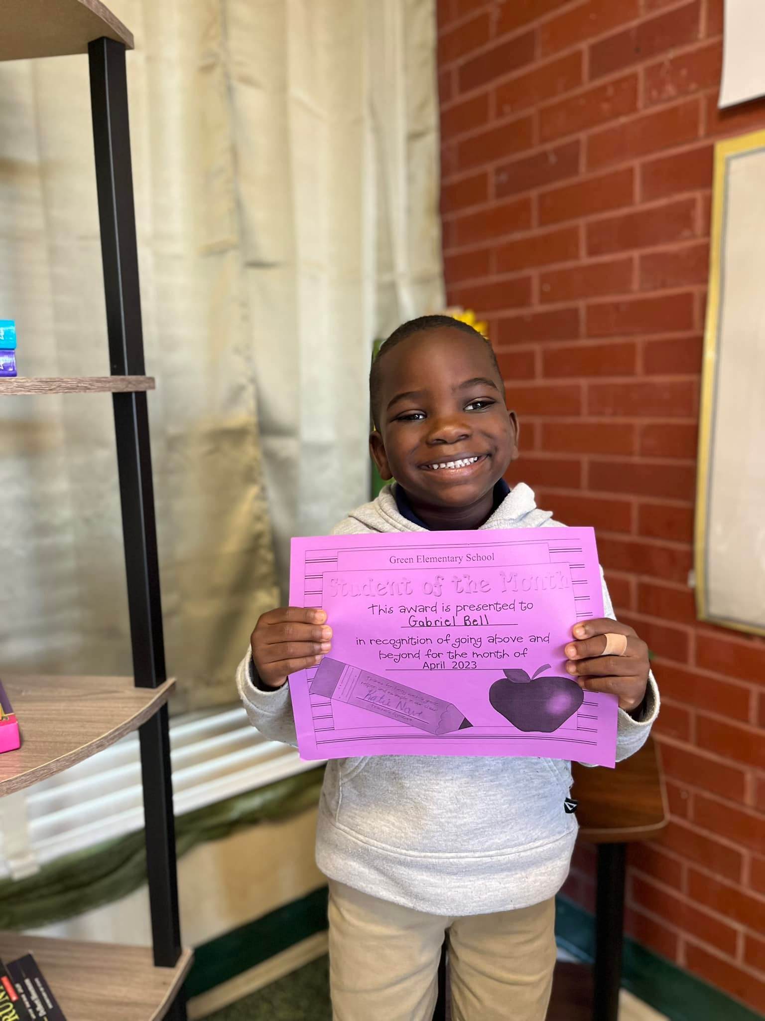 Congratulations to our April... - Green Elementary School