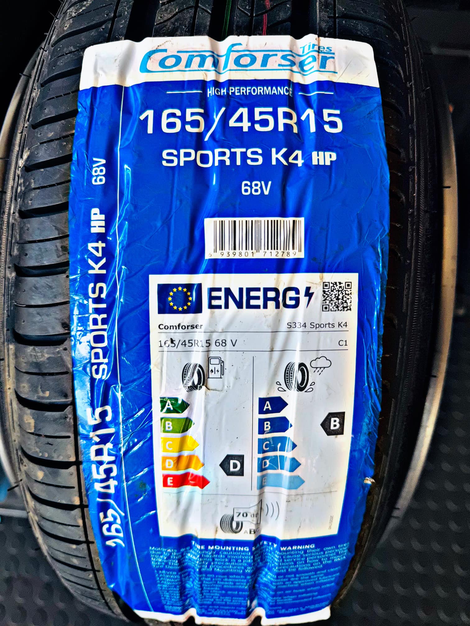 165/45/15 - R985 each