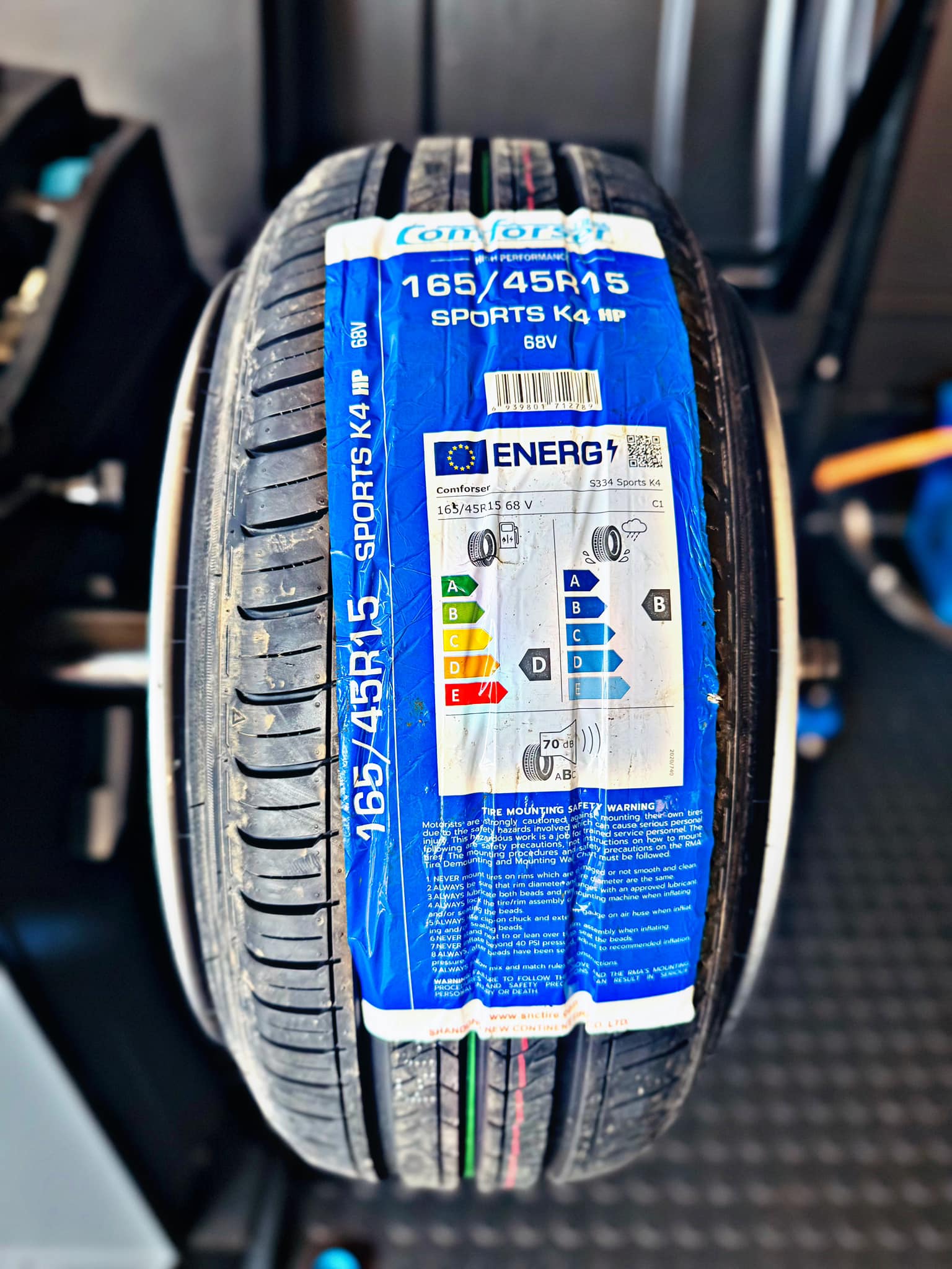 165/45/15 - R985 each