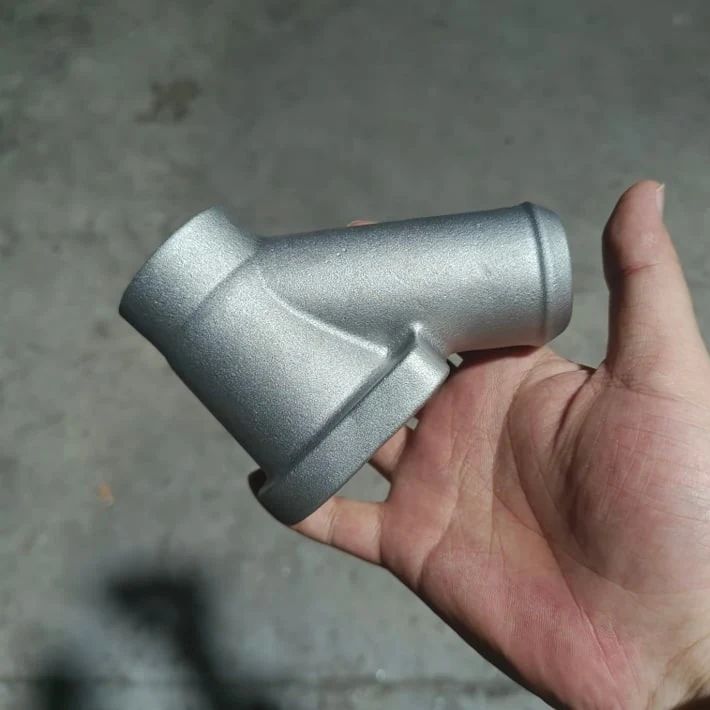 New cast front facing Barra and... - Custom Alloy Welding
