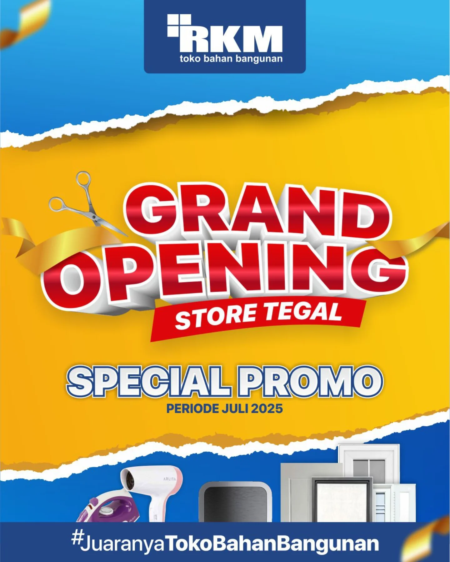 RKM Indonesia - GRAND OPENING RKM TEGAL! 🎉 Belanja PUAS &... | Facebook