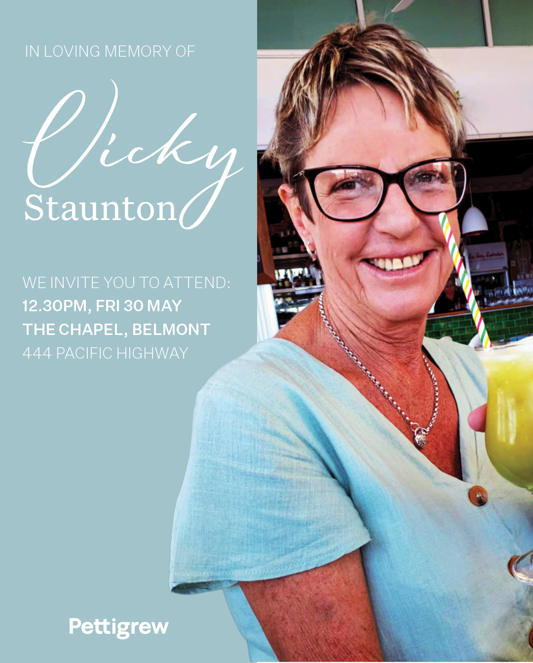 Newcastle - In loving memory of Vicky Staunton. Family and friends are ...