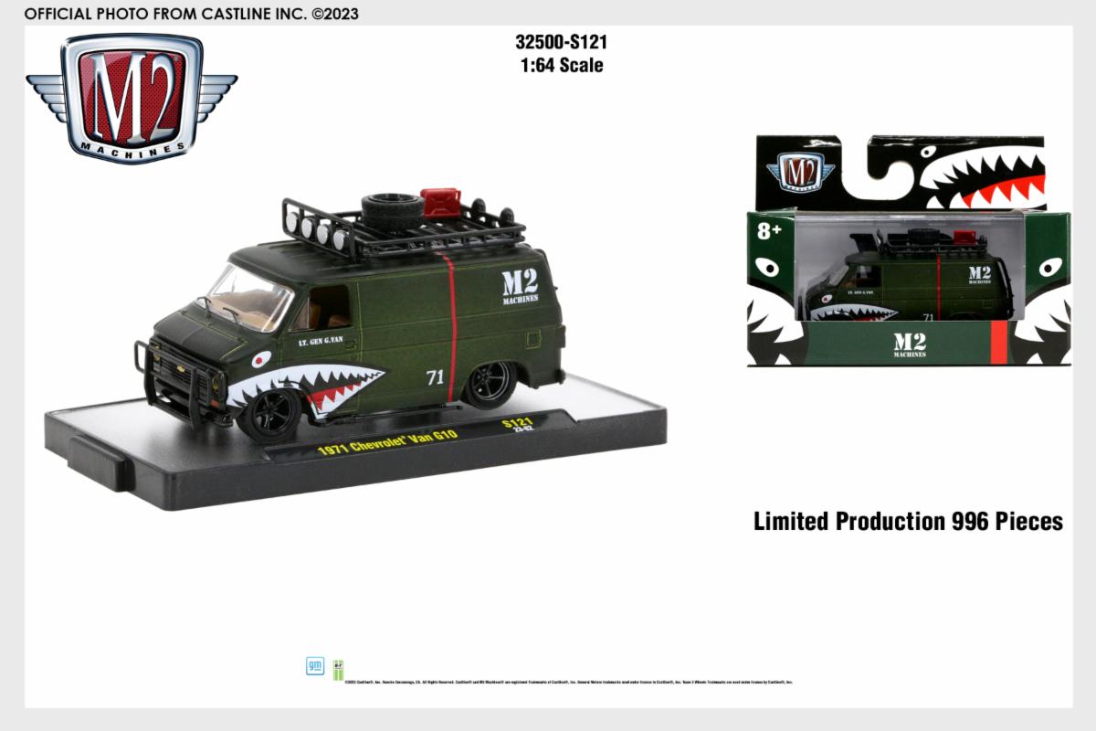 M2 Machines 1971 Chevrolet G10 Van release