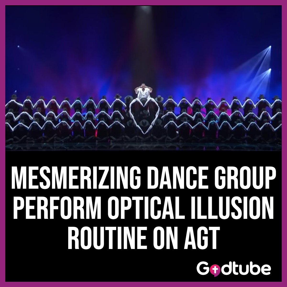 God - Mesmerizing Dance Group Perform Optical Illusion Routine On AGT 👉 ...