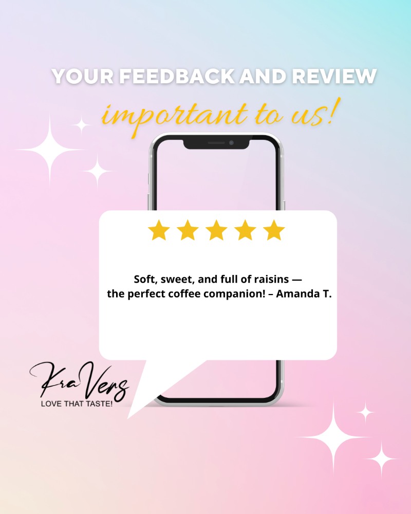 KraVer's - At Kravers Bakery, we’re thrilled to receive your wonderful ...