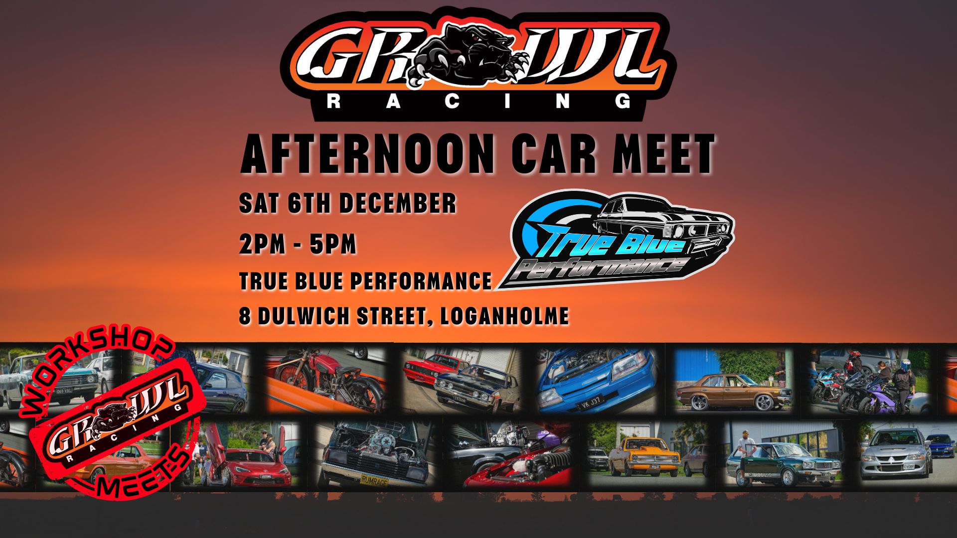 Growl Racing True Blue Workshop Meet