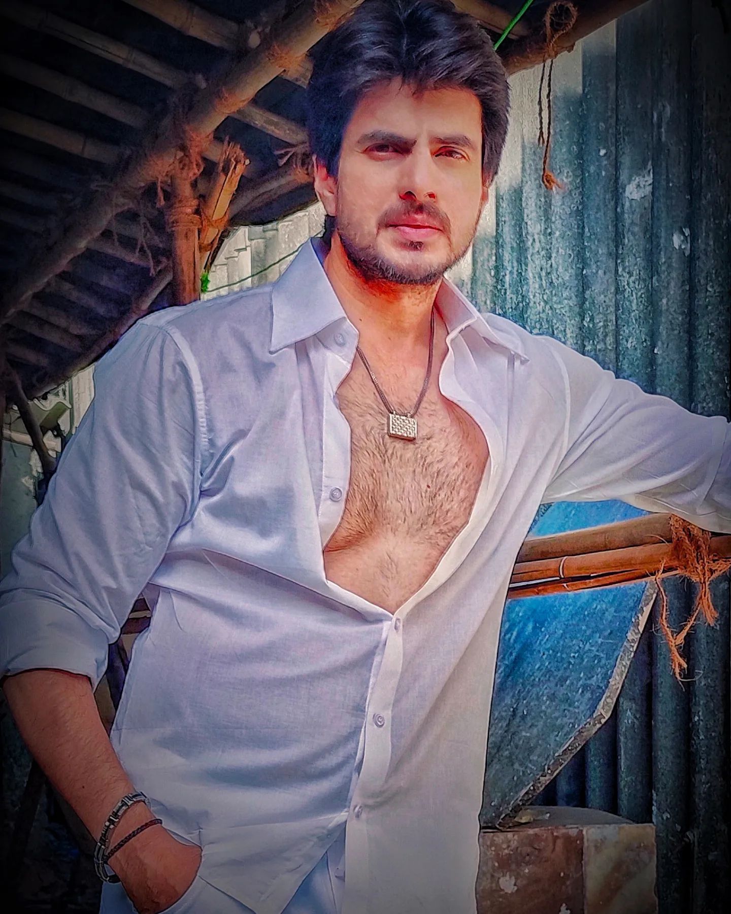 Rahil Azam - The class of white .... . . #sunday #white...