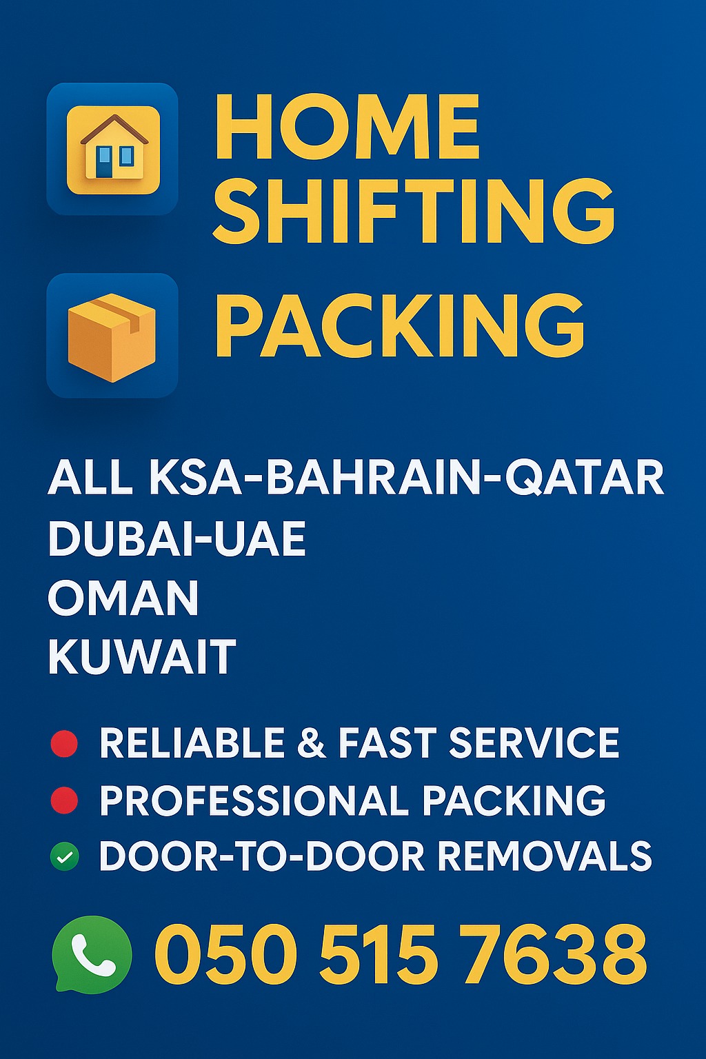 Movers & Packers in Saudi Arabia