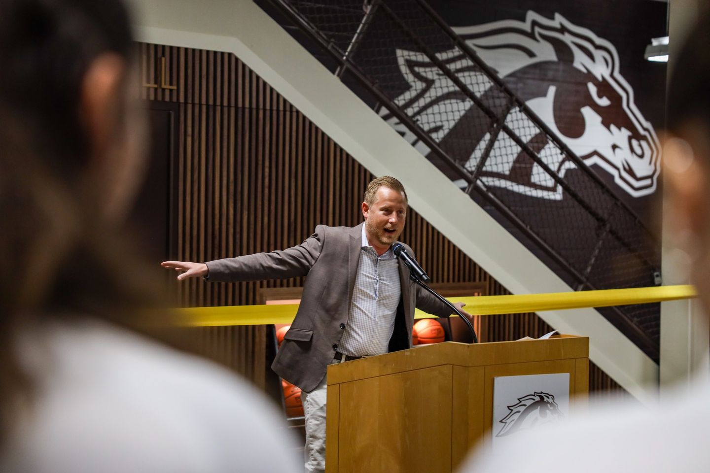 New locker room, who this?... - Western Michigan University