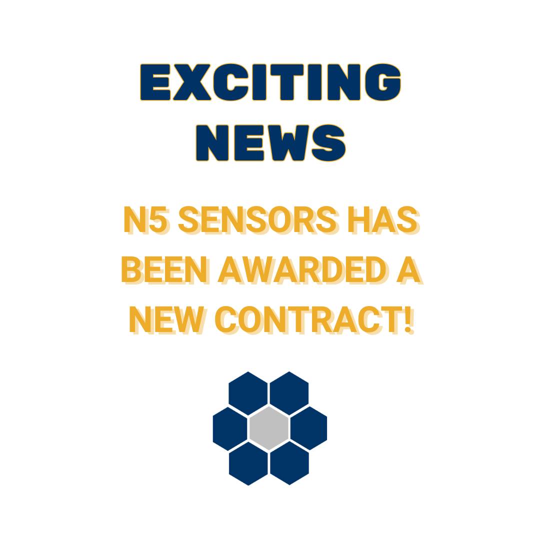 N5 - 💎 N5 Sensors is thrilled to announce that we have been awarded a ...