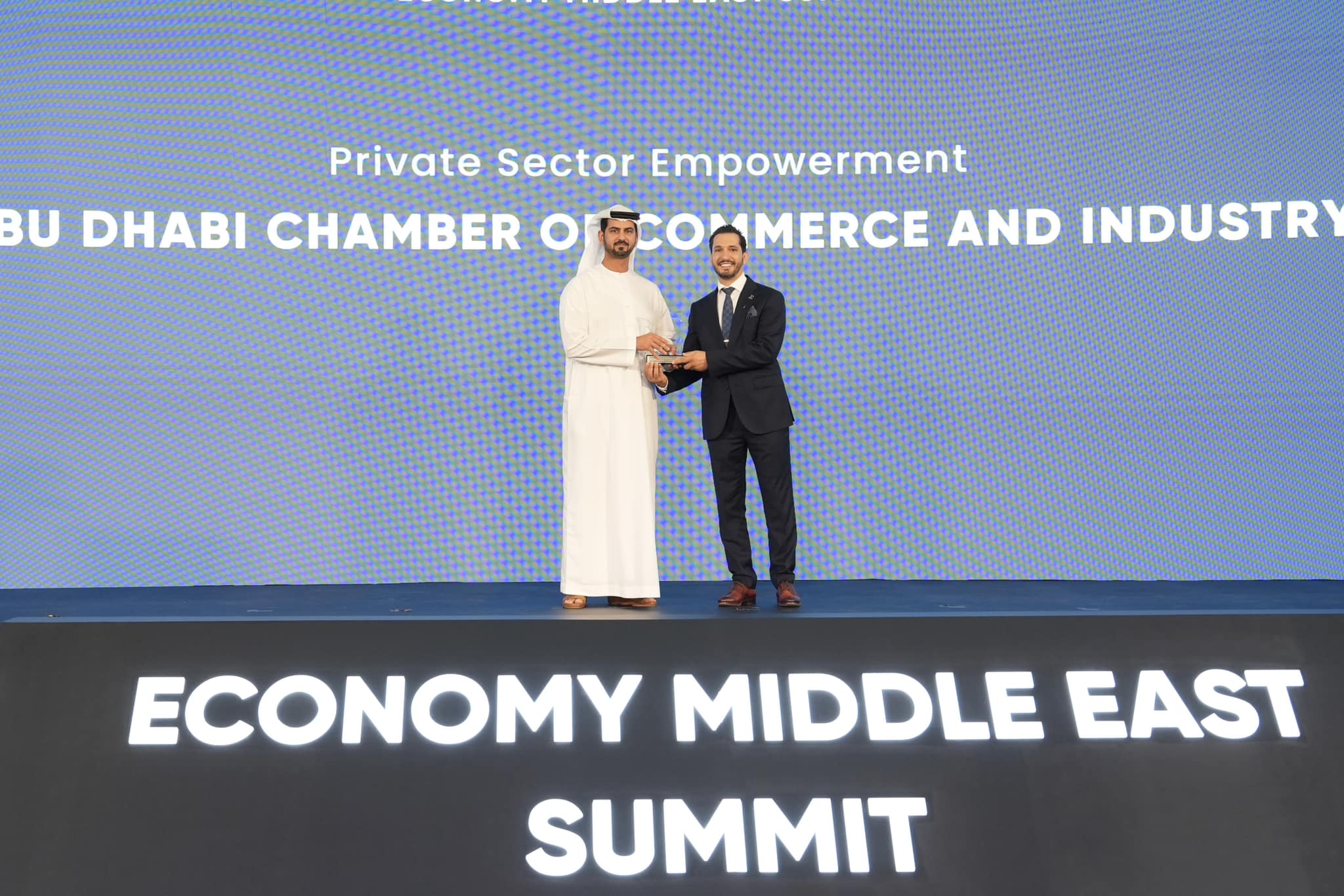 Economy - At the Economy Middle East Summit 2025, the Abu Dhabi Chamber ...