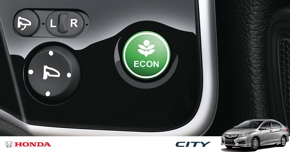 Honda City ECON button that's designed... - Honda Cars Nepal | Facebook
