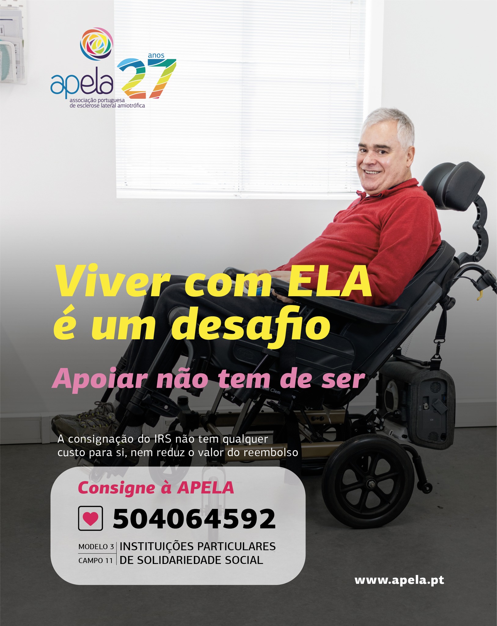 APELA - 💙 Viver com ELA é um desafio diário, tanto para... | Facebook