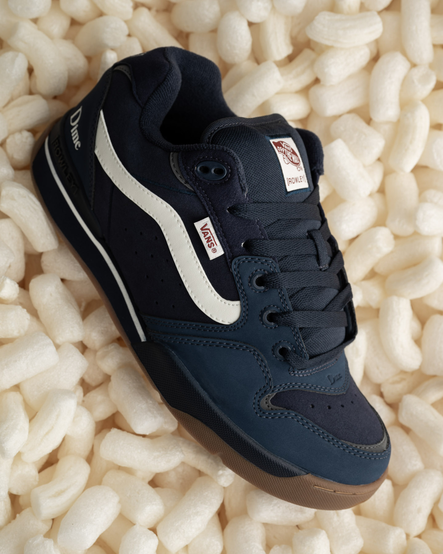 The Vans x Dime Rowley XLT is here, get yours at select skate shops.