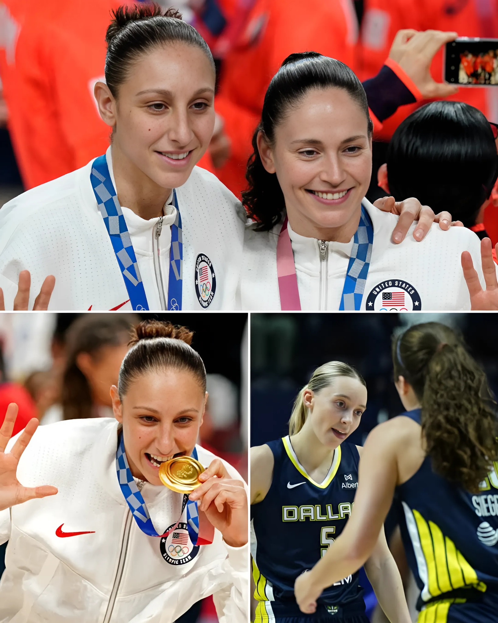 Diana Taurasi and Sue Bird compete in WNBA knowledge challenge