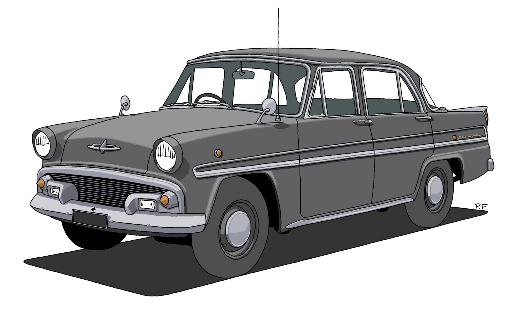 On #April 24, 1957, Nissan Prince Motors released the first