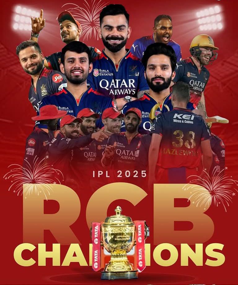 Bollywood - IPL FINAL: Royal Challengers Bangalore created history ...