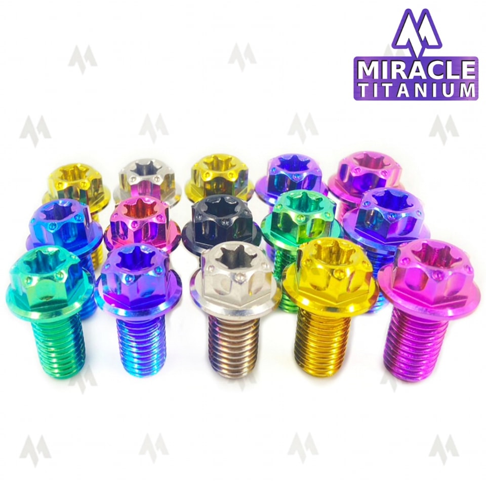 Titanium CNC head bolts 7... - Miracle Titanium Thailand | Facebook