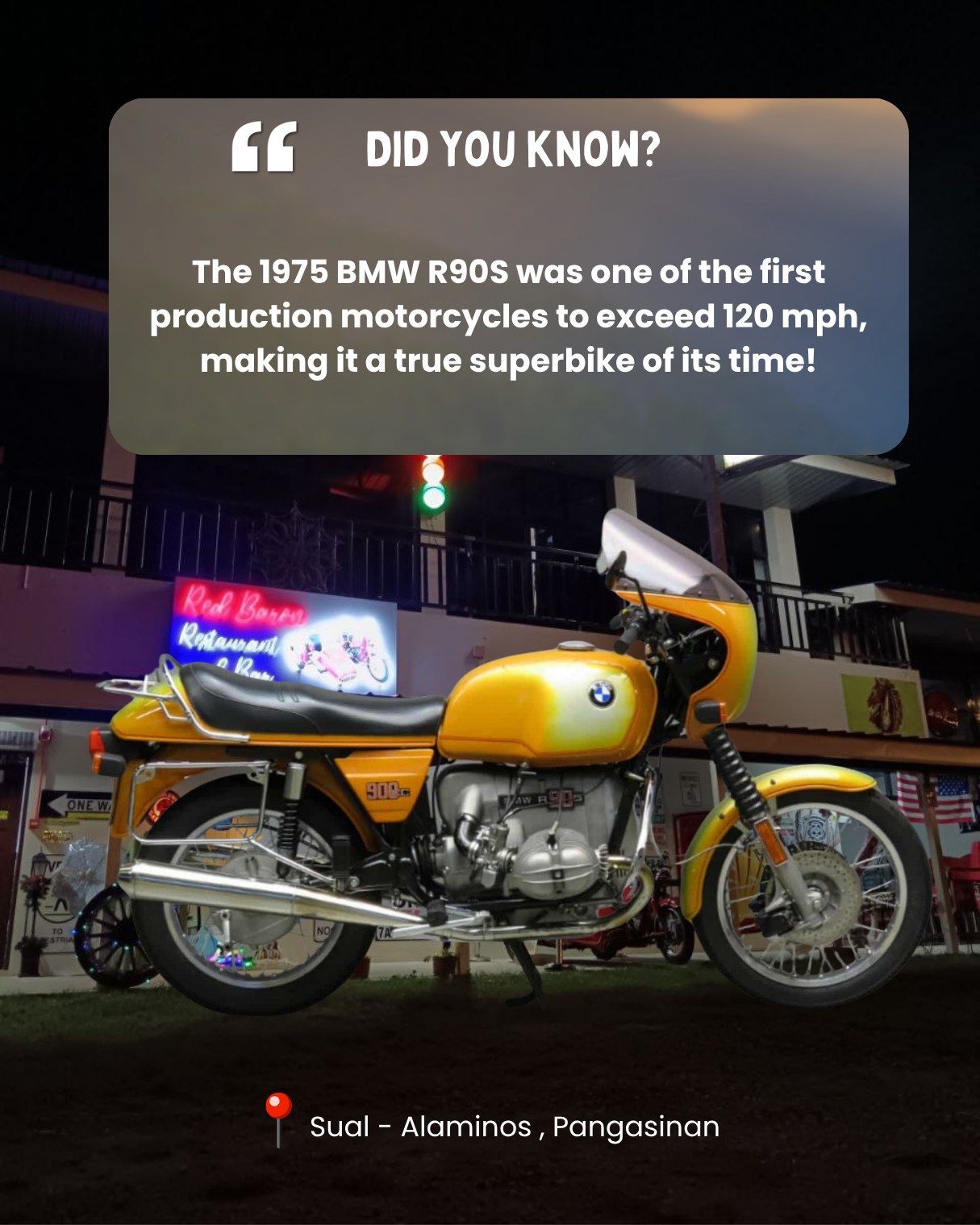 Red - See this legendary 1975 BMW R90S up close — one of the most ...