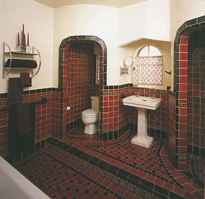 Historical Spanish Revival Bathroom Bathroom In A Spanish Revival, Are