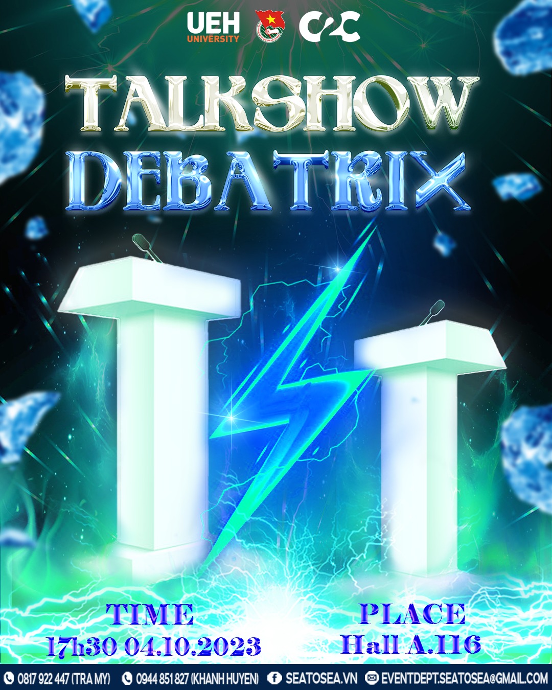 SEA TO SEA - ️🎤 PHÁT ĐỘNG CHƯƠNG TRÌNH TALKSHOW “DEBATRIX”... | Facebook