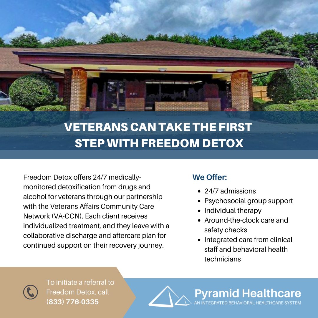 Freedom Detox - The Pyramid Healthcare family offers a...