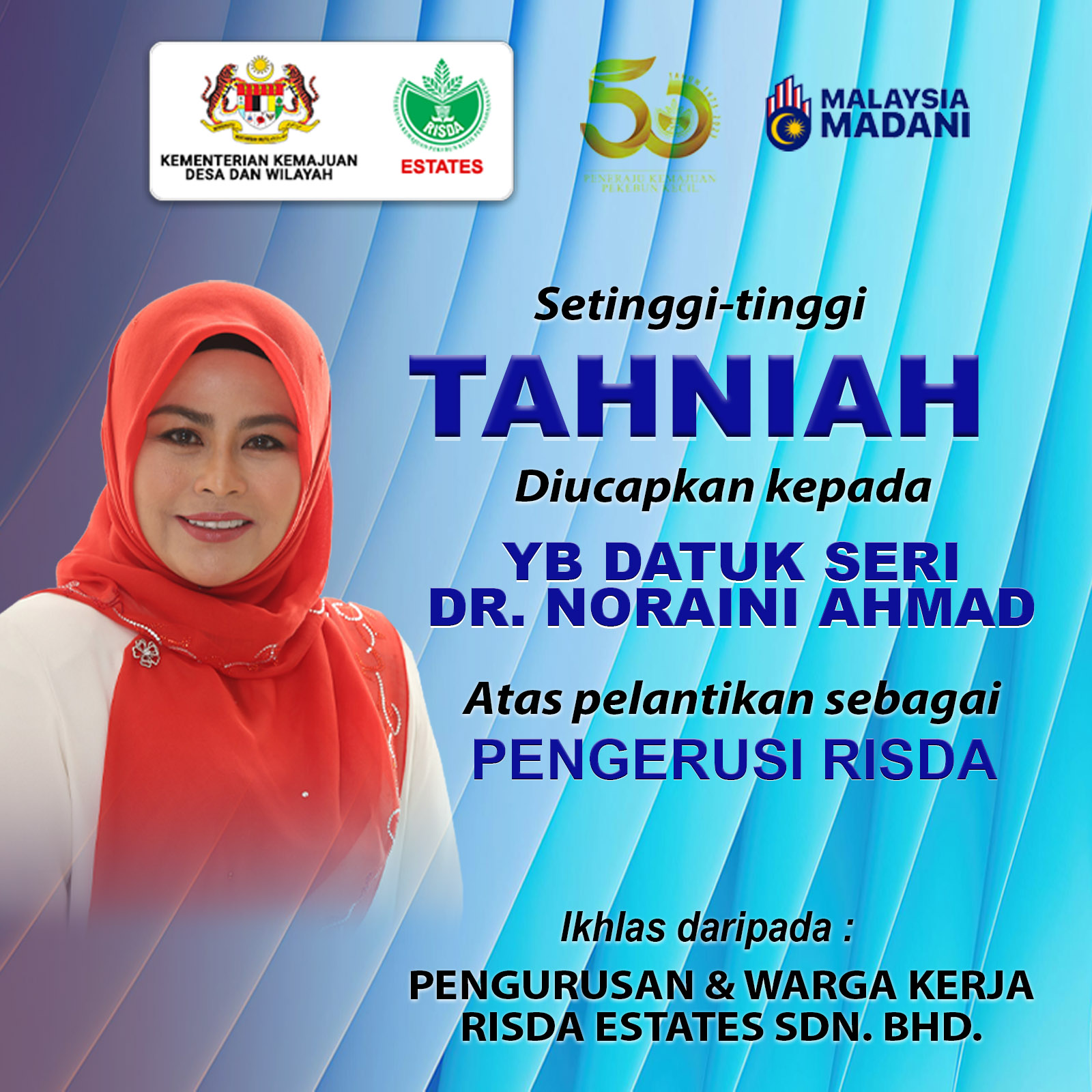 Seluruh warga RISDA Estates Sdn.... - Risda Estates Sdn Bhd