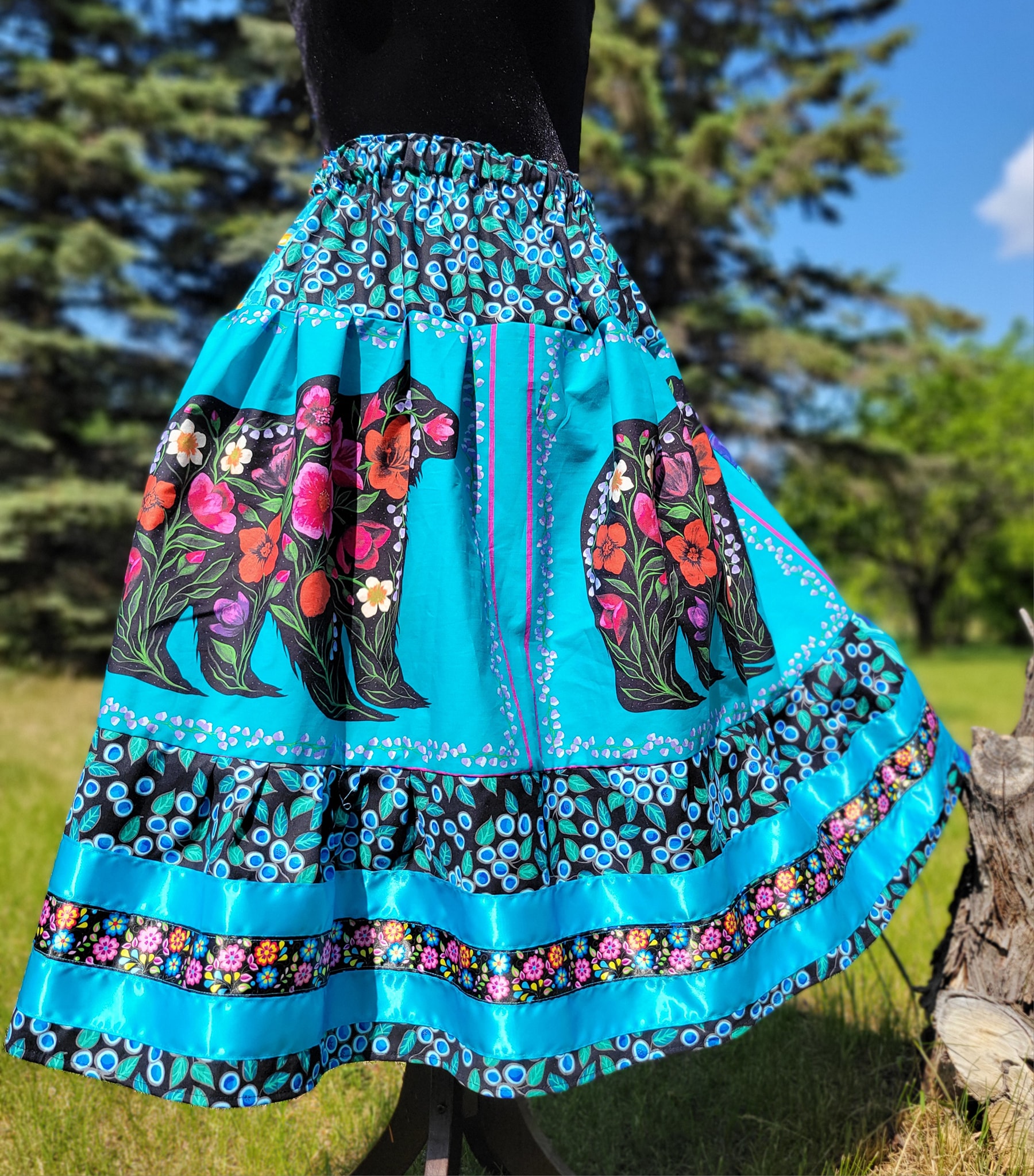 Ribbonskirt for sale with various bear designs available display picture 1