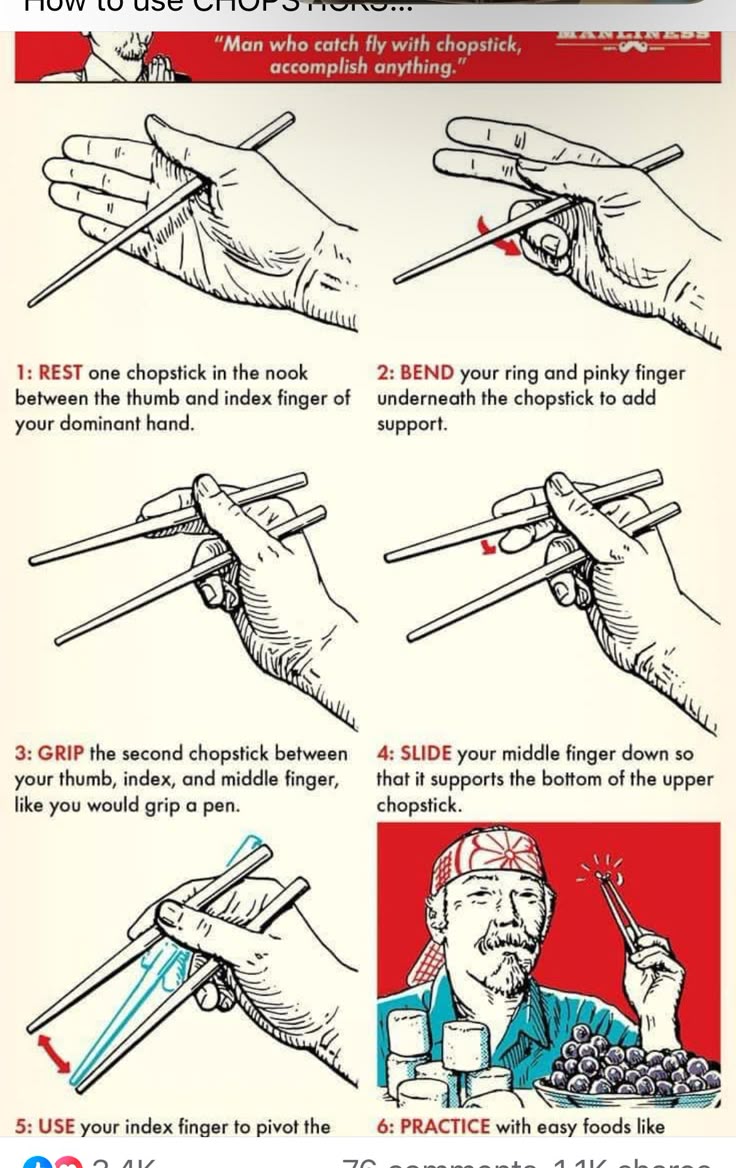 Brave Wilderness Life | Mastering Chopsticks: A Step-by-Step Guide to ...