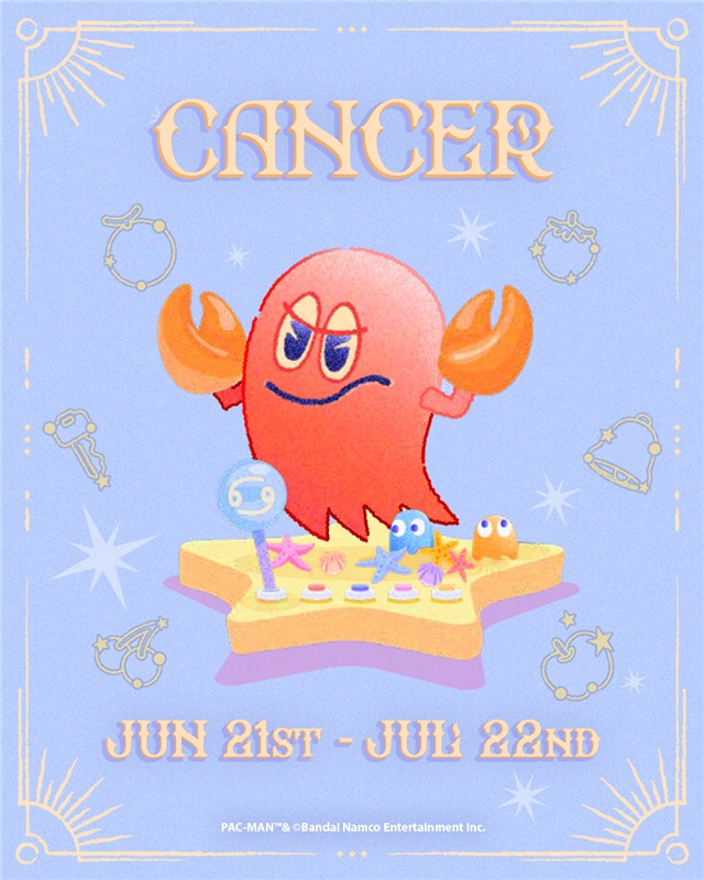 PAC-MAN - Happy Cancer season to my most intuitive pals! ♋ | Facebook