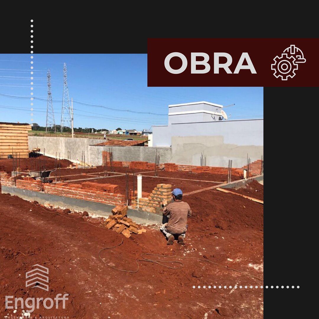 . Conferindo a obra!!... - Engroff Engenharia e Arquitetura