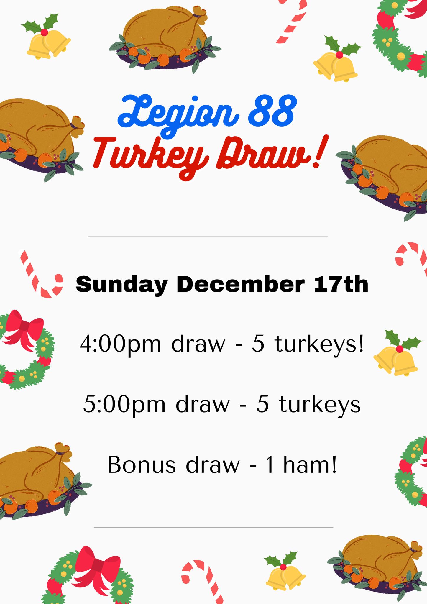 Winner Winner, TURKEY DINNER!! Come... - Maple Ridge Legion