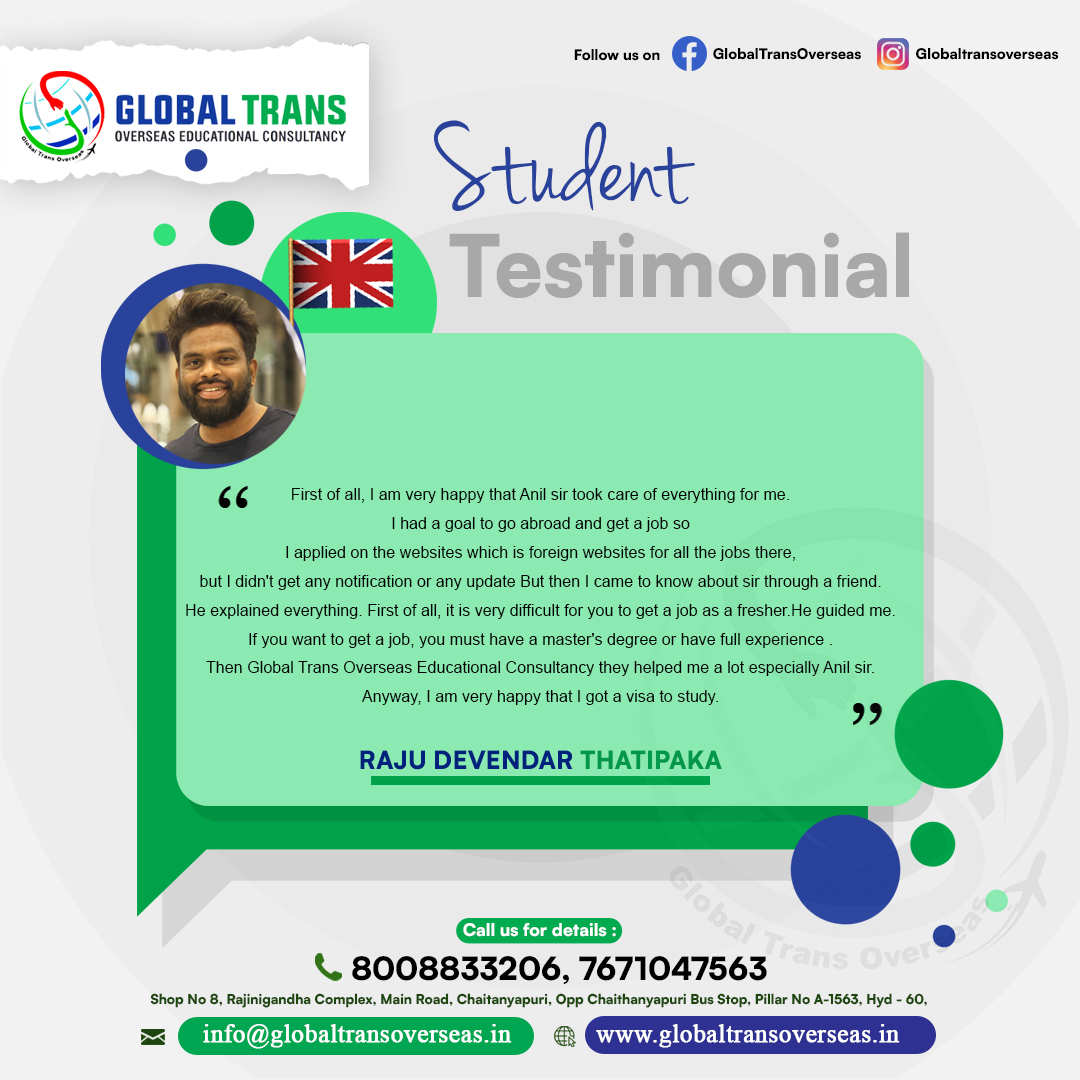 Global Trans Overseas | Hyderabad