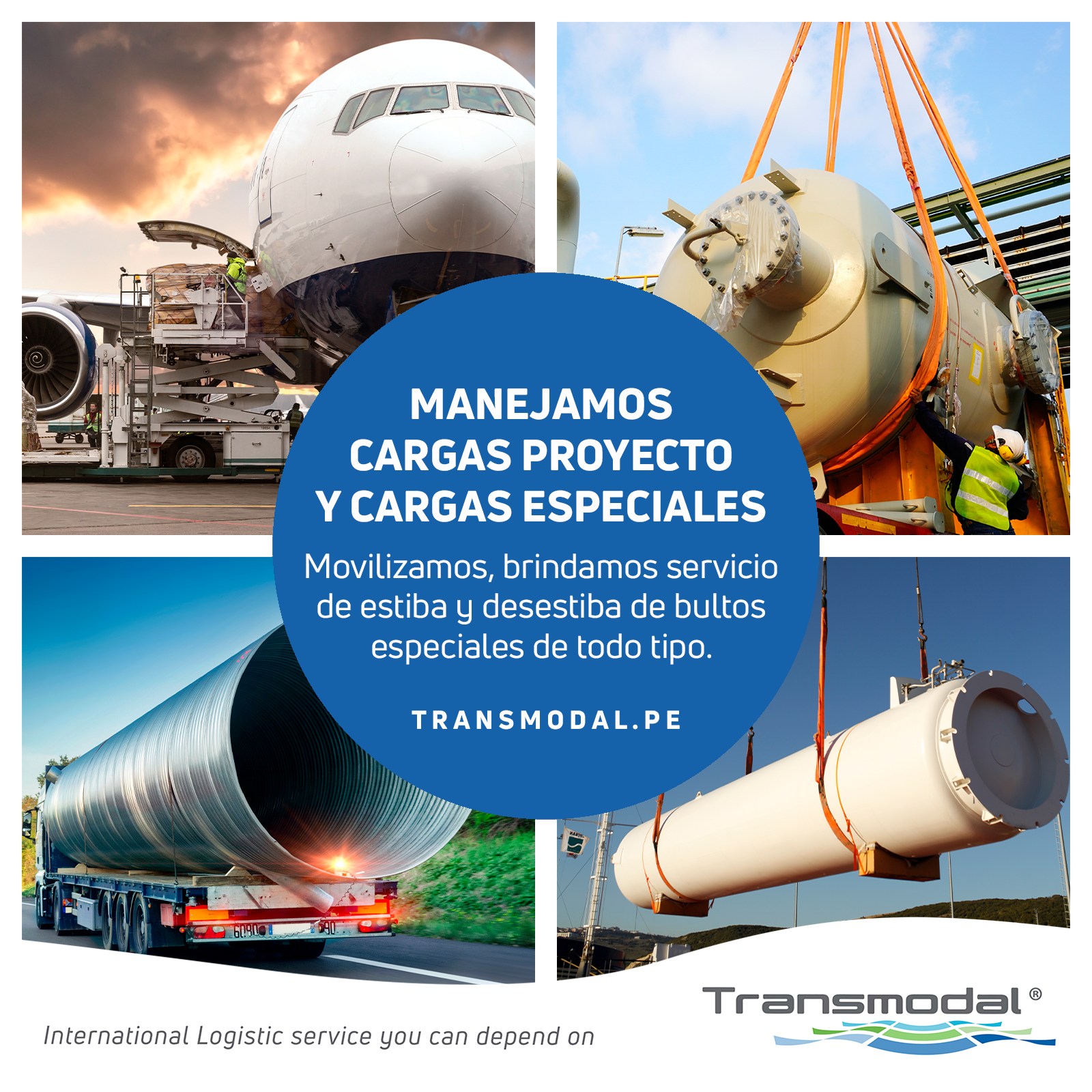 🏗🛳🏭 ¿Tienes una carga especial... - Transmodal Logistics PERU | Facebook