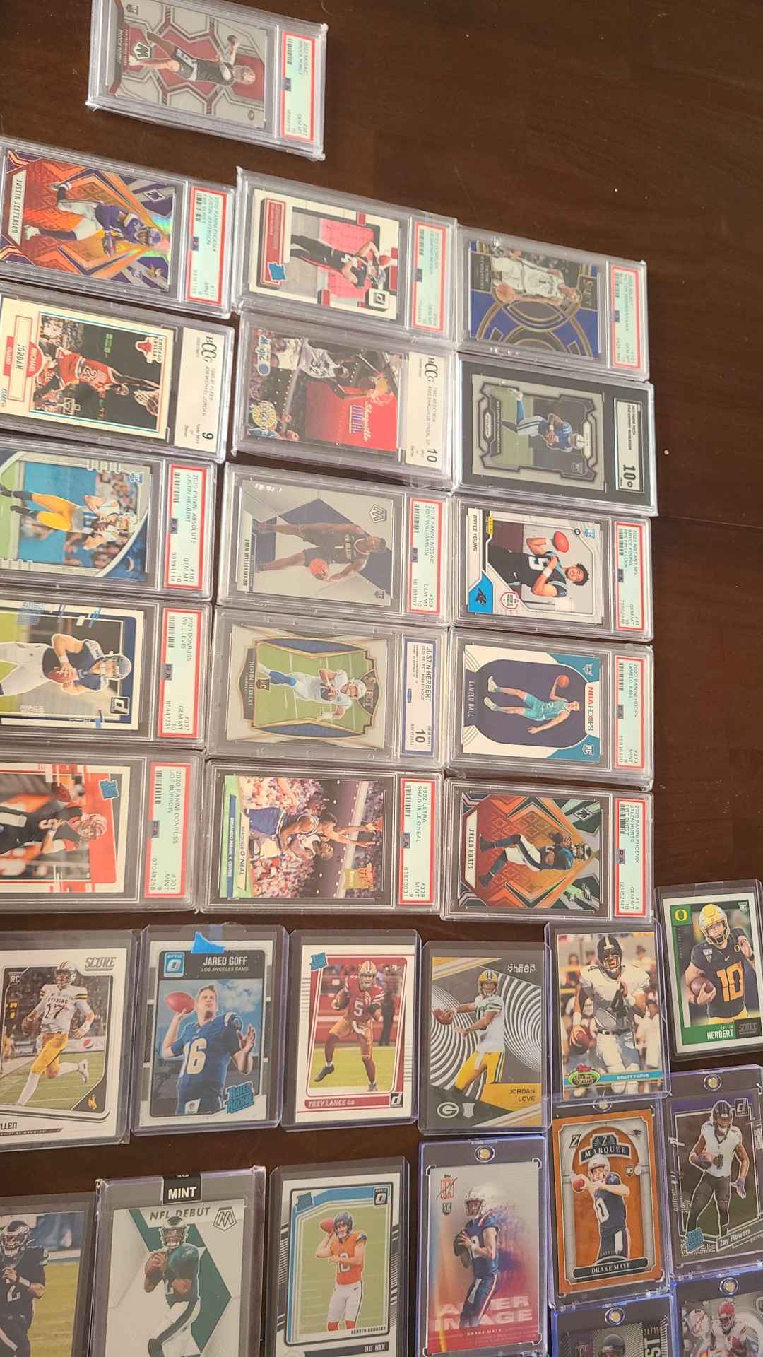 Entire Collection of cards. 27 Au,RPAs, 23 graded. Almost whole ...