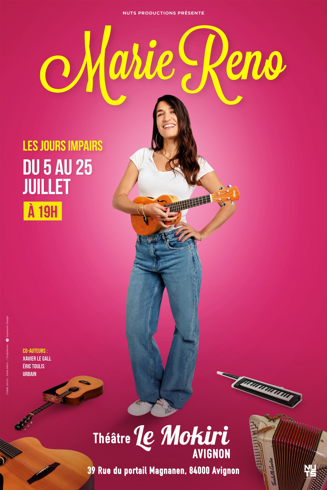 Marie Reno au festival d'Avignon