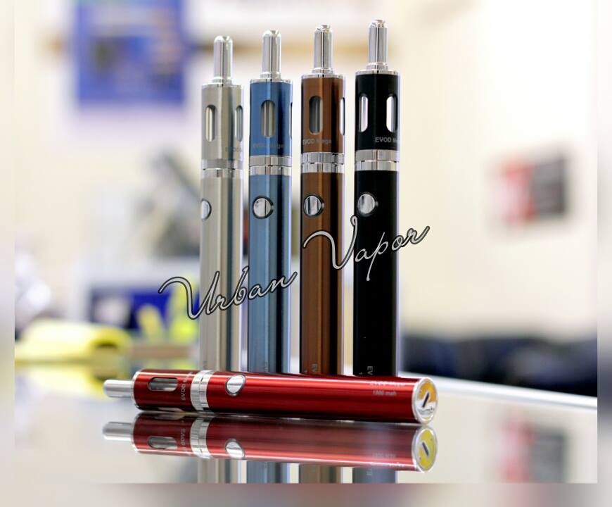 Luxury Heights Urban Vapor Kanger Evod Mega Starter Kit Evod Mega By Kangertech Battery Has A Regulated 3 7v Output And Newly Recessed Button Design The Battery Is 510 Threaded And Has A