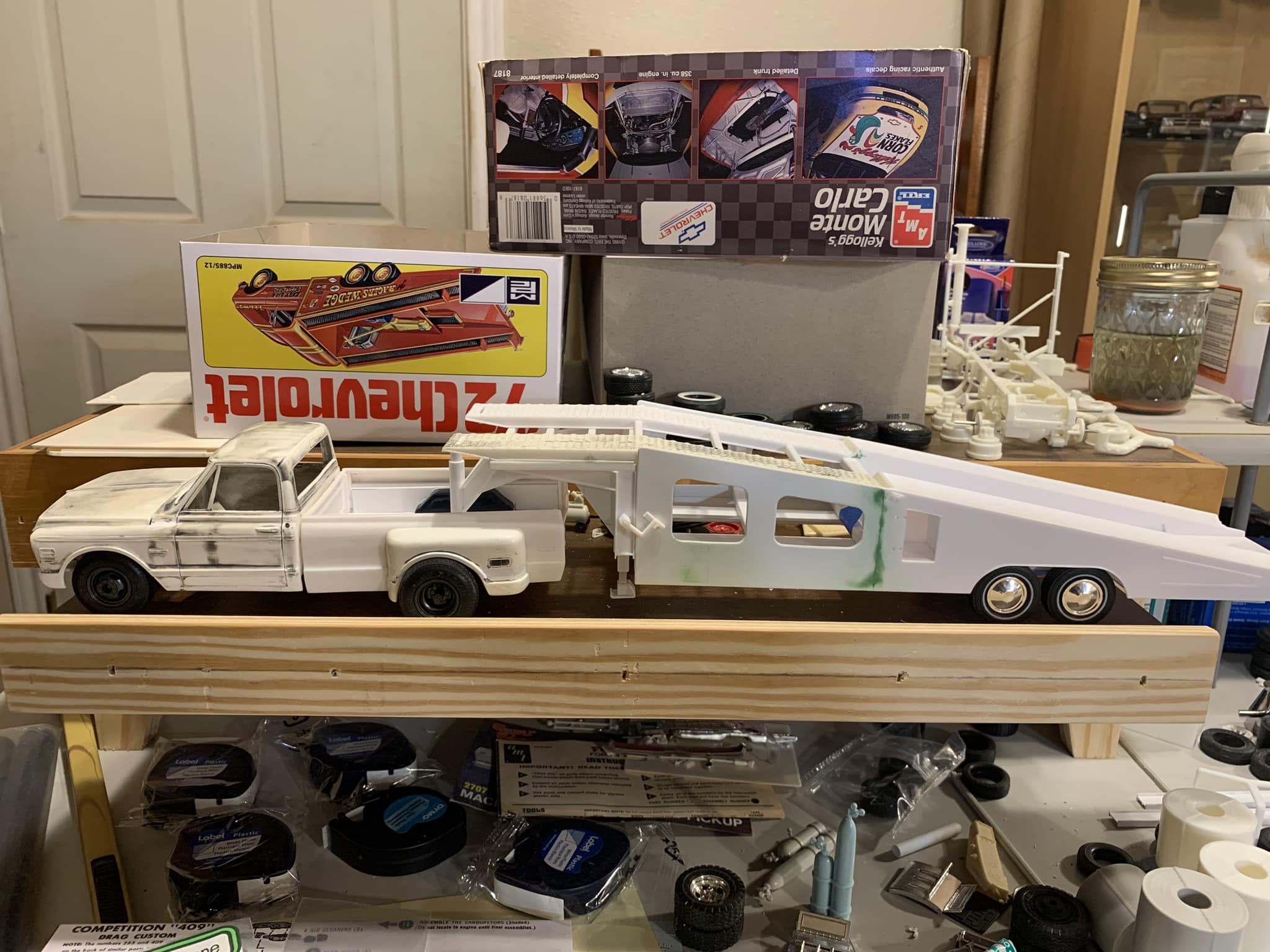 Racer's wedge WIP mockup with axle height