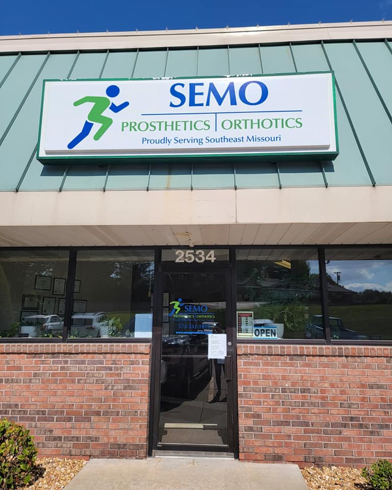 Just got our NEW sign installed at our... - Semo Prosthetics