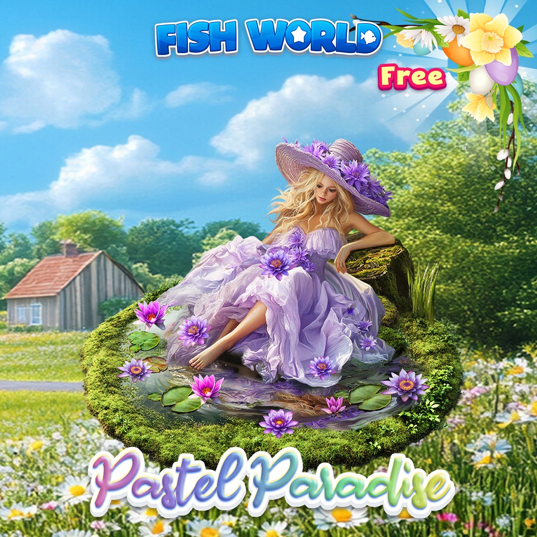 FishWorld - Self-care starts with a serene soak in pastel... | Facebook