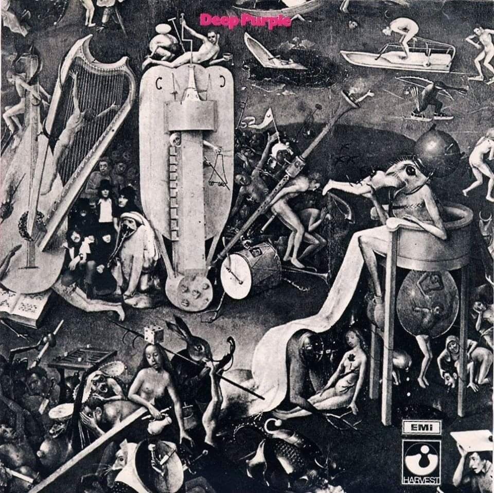 【UK版】ディープ・パープル　『DEEP PURPLE Ⅲ』 (1969年) DEEP PURPLE - 1969 Deep Purple, also referred to as Deep Purple