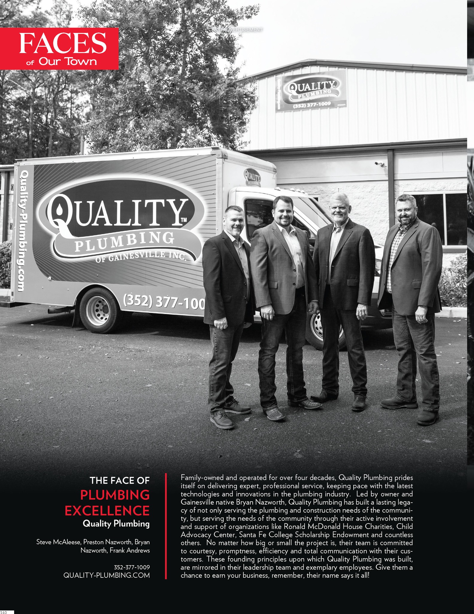 Meet The Face of Plumbing Excellence:... - Our Town Magazine | Facebook