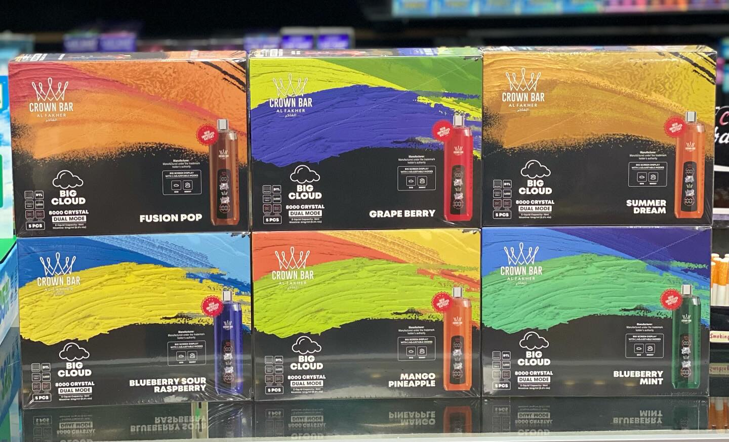 crown bar vape flavors Al Fakher new now in stock;) Flavor:Winter NEWSITE Lost Mary ELF Bar