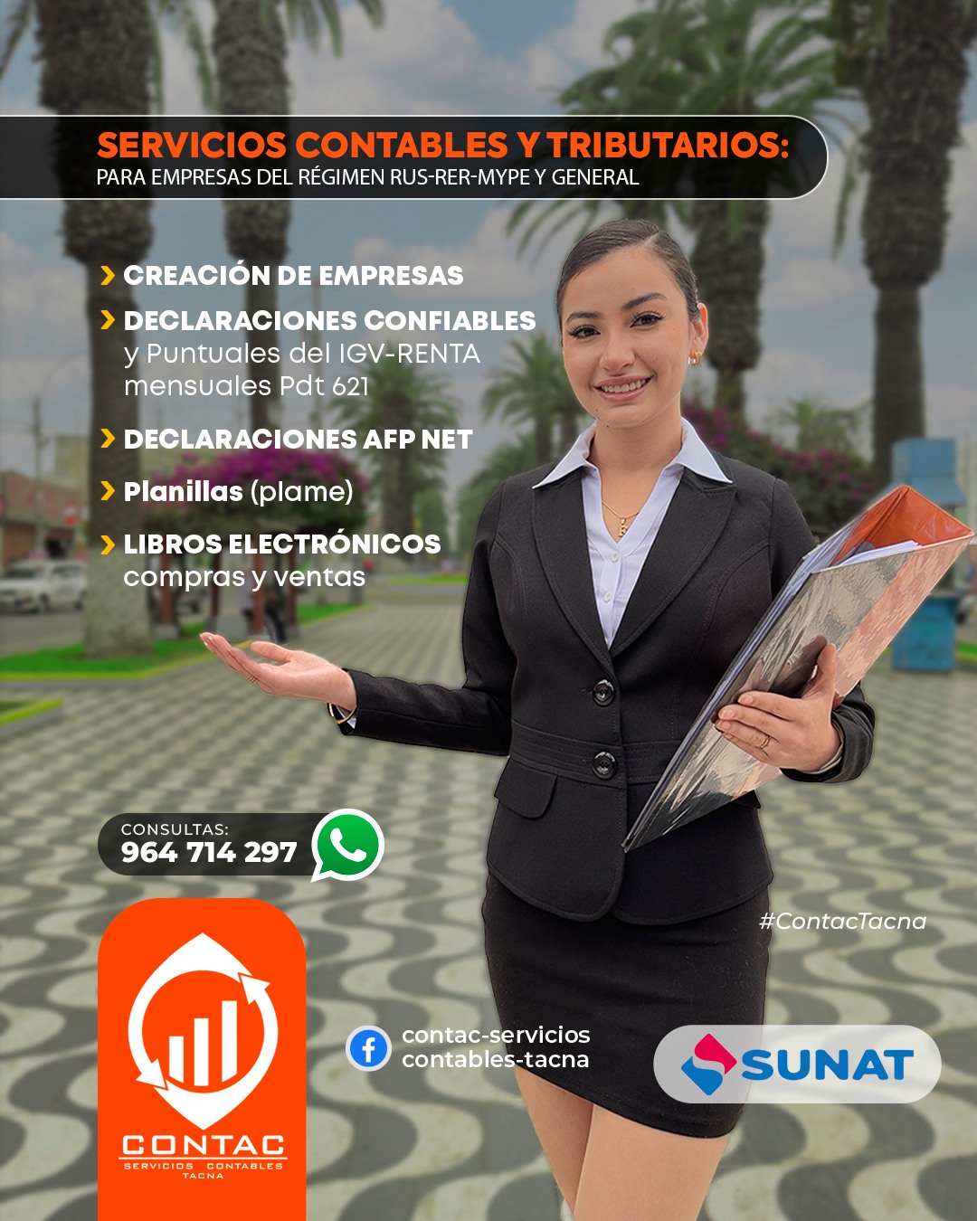 Contac - Servicios Contables - Tacna | Tacna